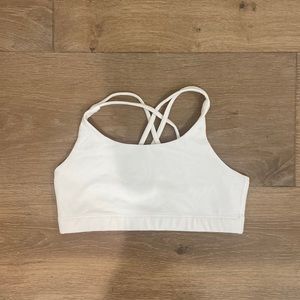 Athleta girl white sports bra